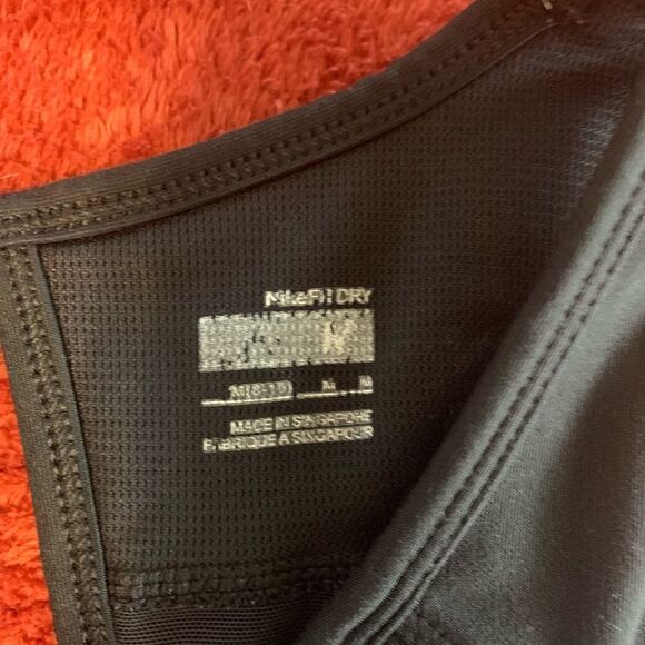 Nike dri fit black tank size M‎ - Picture 3 of 7